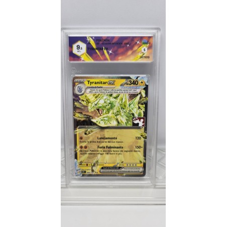 GRAAD - Tyranitar EX 9.5 Mt - ITA - Ossidiana Infuocata 2023 PP